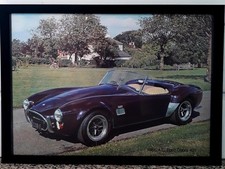 Framed original Classic Car