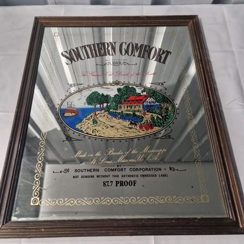 Vintage southern comfort bar - vintage,