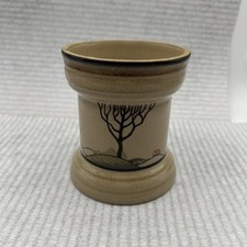 Denby Savoy Candlestick Holder Stoneware Pillar Candlestick Holder