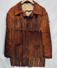 Vintage Suede Fringe Leather
