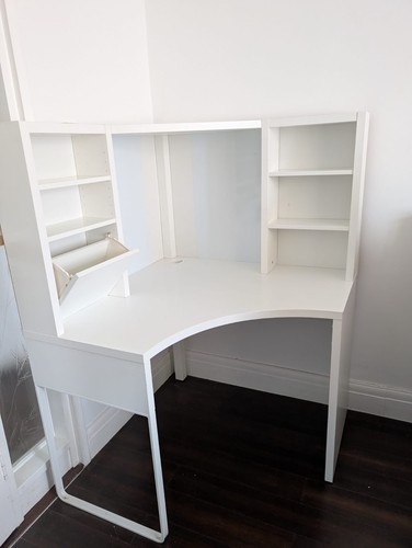 Ikea micke white corner - ikea, –