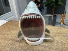Vintage Jaws Great White Shark Ceramic Resin Photo Frame Universal Studios VGC