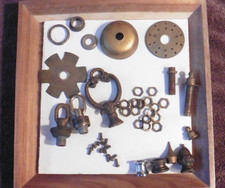 Lot Vtg Salvaged Brass