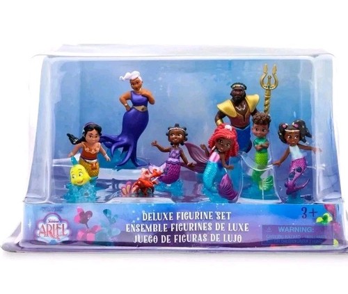 Disney ariel deluxe figurines - disney,