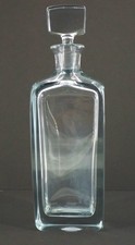 Strombergshyttan Stromberg Swedish Crystal Ice Blue Decanter