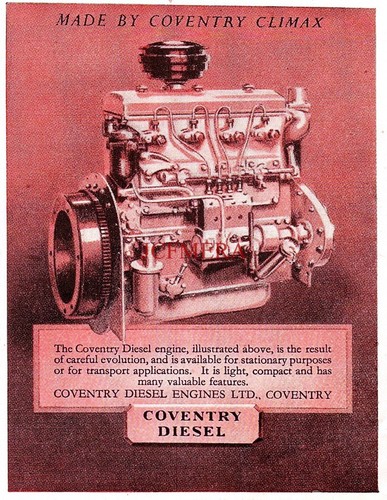Coventry climax diesel engines - climax,