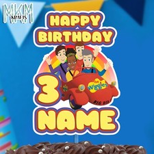 Personalised Wiggles Card Cake