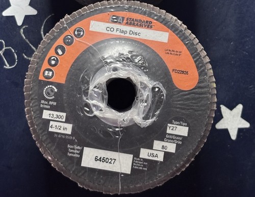 3m sa 80 grit - 4-1/2”,