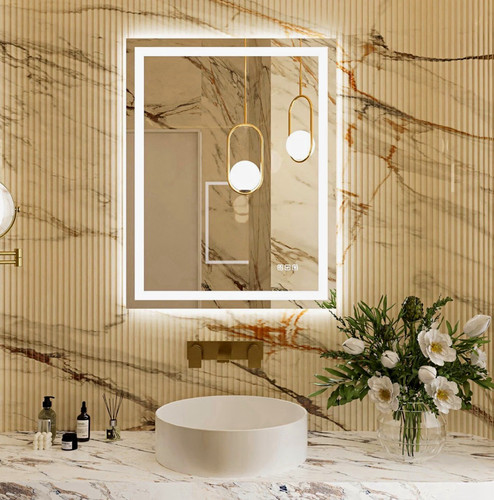 28x36 led bathroom mirror - led,
