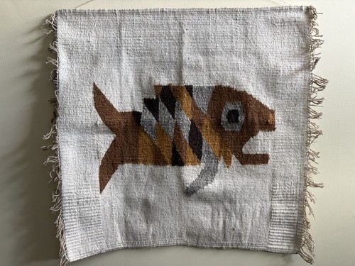Interesting wool tapestry - interesting,