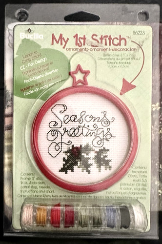 Bucilla cross stitch kit - kit, my