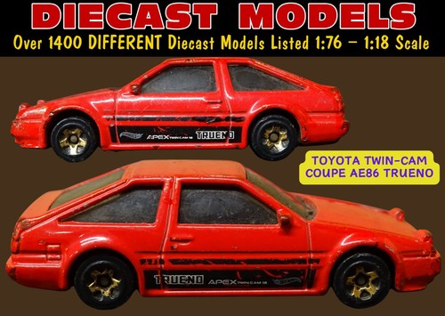 Classic jdm red toyota trueno - red,