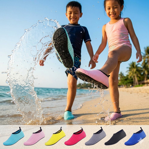 Kids flexible beach socks - flexible,