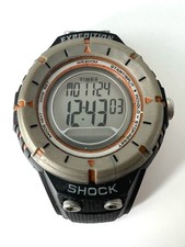 TIMEX EXPEDITION TRAIL SERIES T49612 SHOCK COMPASS MILITARY Needs band