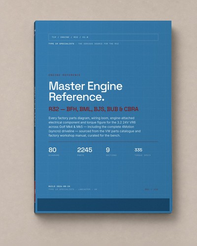R32 master engine - vw,