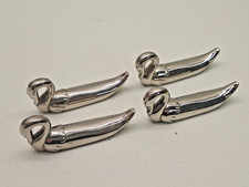 Vintage Swan Knife Rest x 4