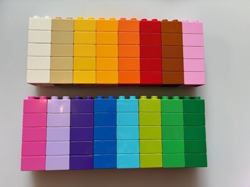 Lego duplo 2x2 blocks - 2x2, x5