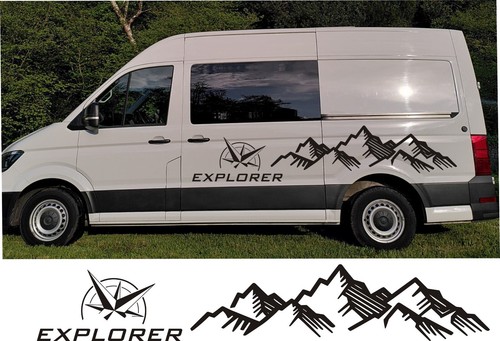 Mountains compass van - mountains,
