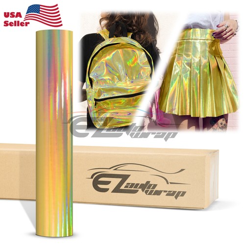 Fabric holographic gold - holographic, cloth