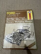Haynes Ford Capri II Manual 1974-76 1.6 2.0 Petrol Workshop Owner Repair H/back