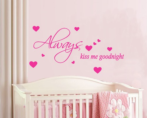 Always kiss goodnight - kiss,
