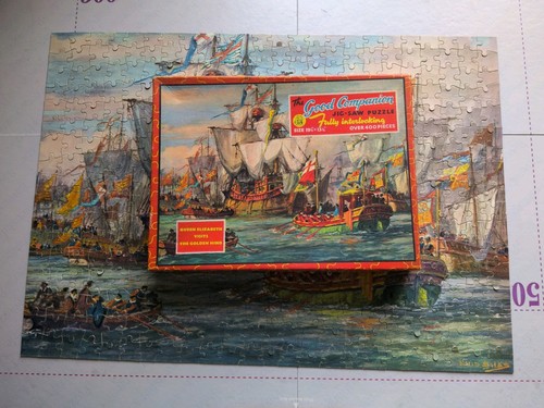 Vintage good companion jigsaw - vintage,