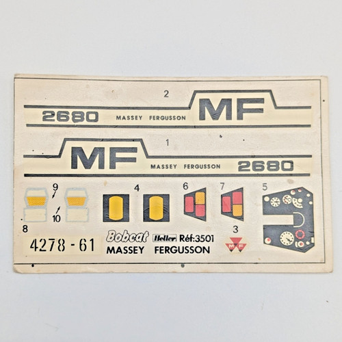 Heller 3501 massey ferguson - heller,