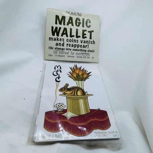 Magic wallet makes coins - magic,