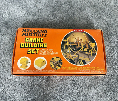 Meccano multikit crane - meccano,