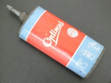 VINTAGE OPTIMUS SWEDEN No69 STOVE OVAL TIN METHS TIN OIL TIN