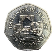 2012 BAILIWICK OF JERSEY 50P