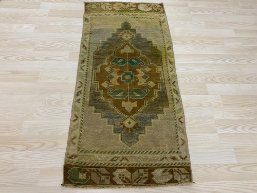 Vintage turkish rug 6x3 ft - 1.6x3.5,