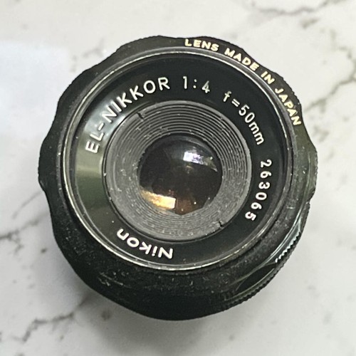 Nikon nikkor 50mm 4 - nikon, el-nikkor