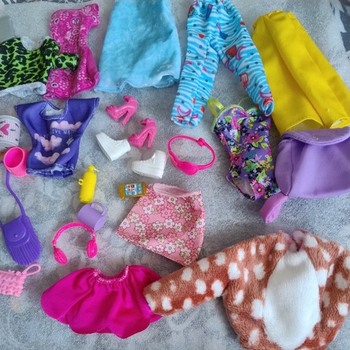 Barbie size doll - doll, clothing