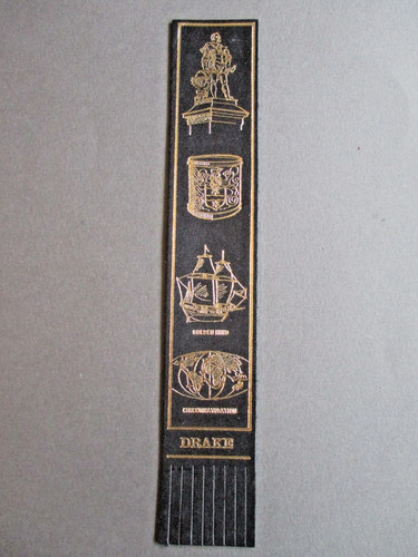 Leather bookmark sir francis - leather,