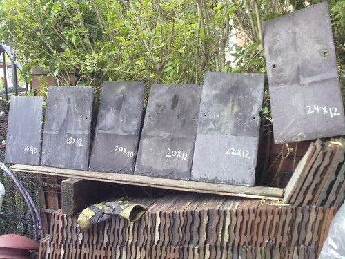 Roof slates all - roof,