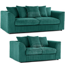 Luxor Teal Soft Jumbo Cord