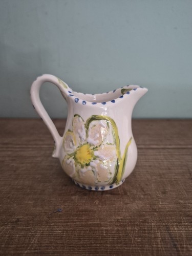Vintage milk jug pourer - vintage,