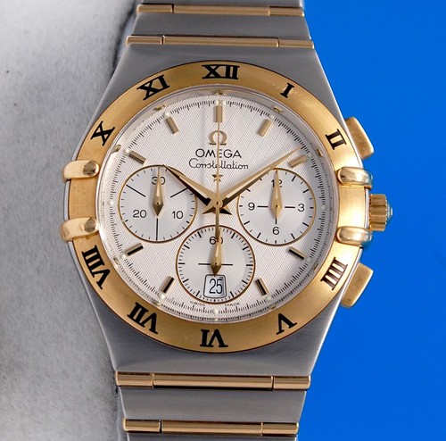 Mens omega constellation 18k - constellation,