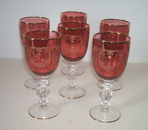 Moser czech wine - x, glasses