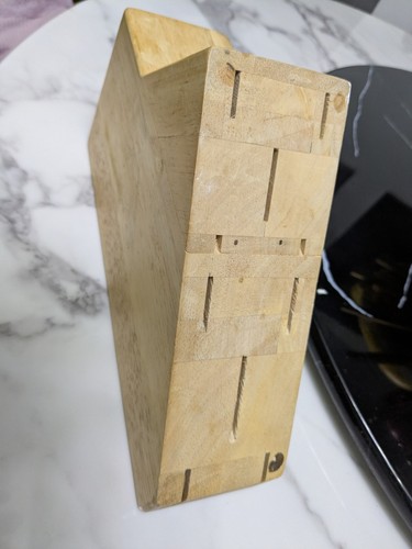 Solid wooden knife - wooden,