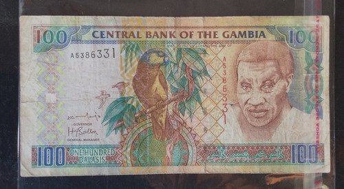 Bank gambia 100 - gambia,