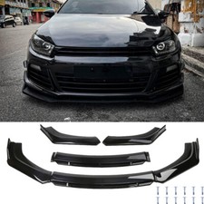 Gloss Black Front Bumper Lip
