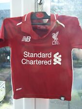 Liverpool FC Boys Home Shirt + Shorts Small Boys ( approx 12" armpit to armpit )