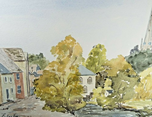 Original watercolour elma key - original,