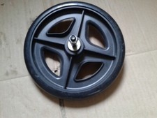 Approx 185mm diameter front wheelchair /  walker wheel  with 8mm axle bolt ID160