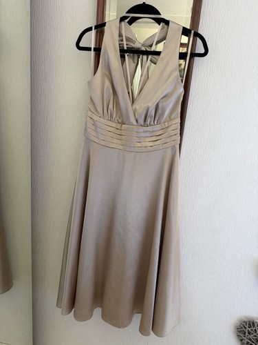 Debenhams halter neck dress - neck,