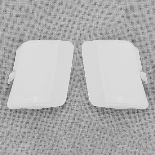 2pc front bumper tow hook - front,