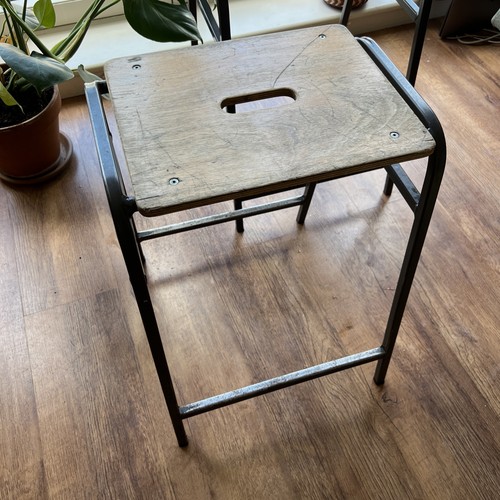 Lab stools with metal - lab,