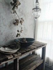 Vintage Timber Greenhouse Potting Shed Shelves Country Estate Rustic Garden Room